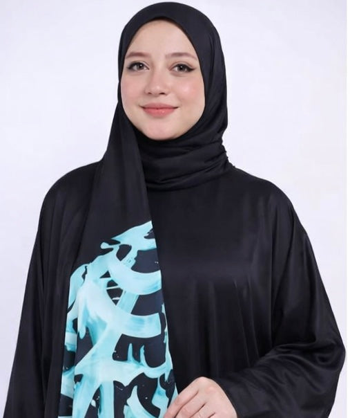 Satin Free Size Isdal – Perfect for Ramadan