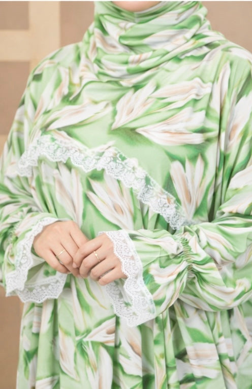 Floral Modest Isdal – Soft & Elegant Heba Boutique