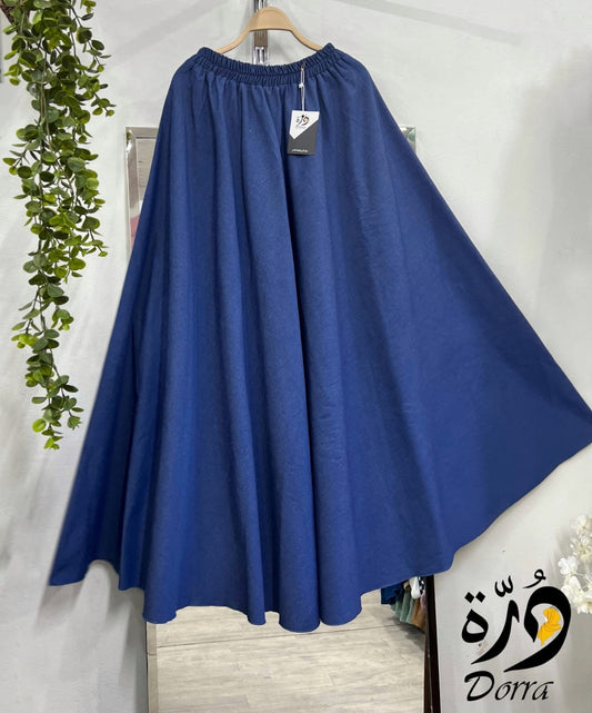 Loose Fit Denim Skirt – Free Size, Modest & Stylish