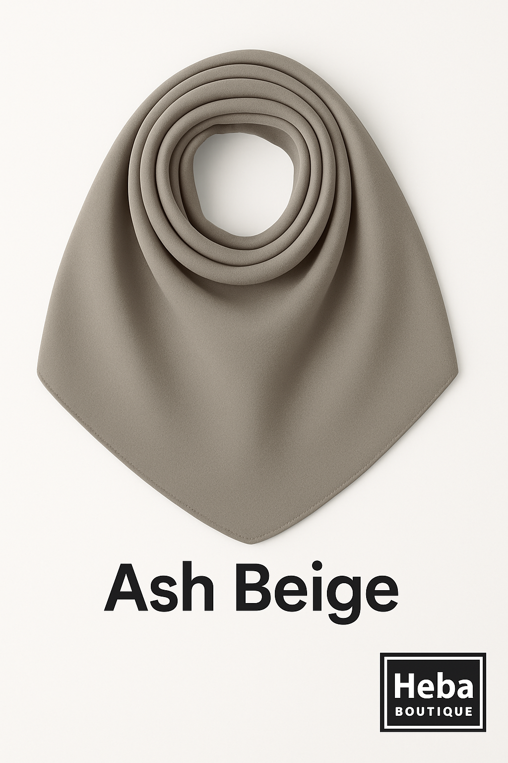Plain Chiffon Crepe Hijab – 200×70 cm