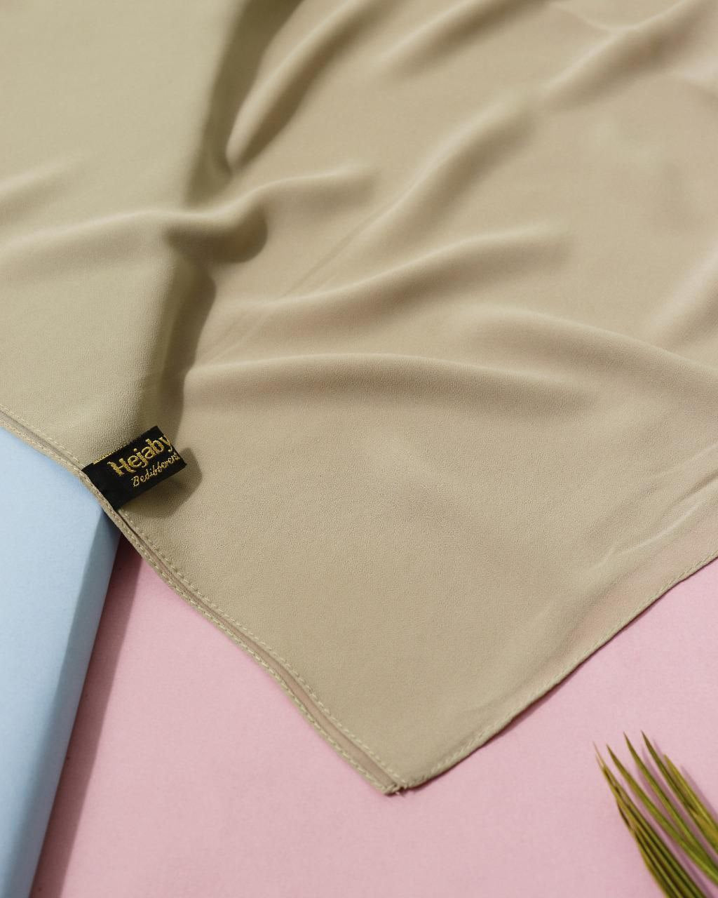 Plain Chiffon Crepe Hijab – 200×70 cm