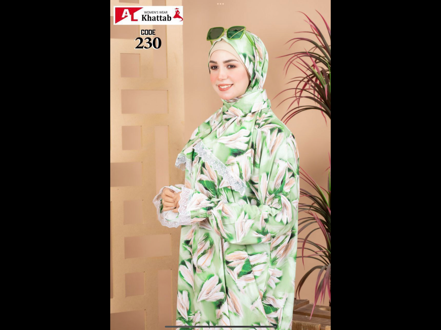 Floral Modest Isdal – Soft & Elegant Heba Boutique