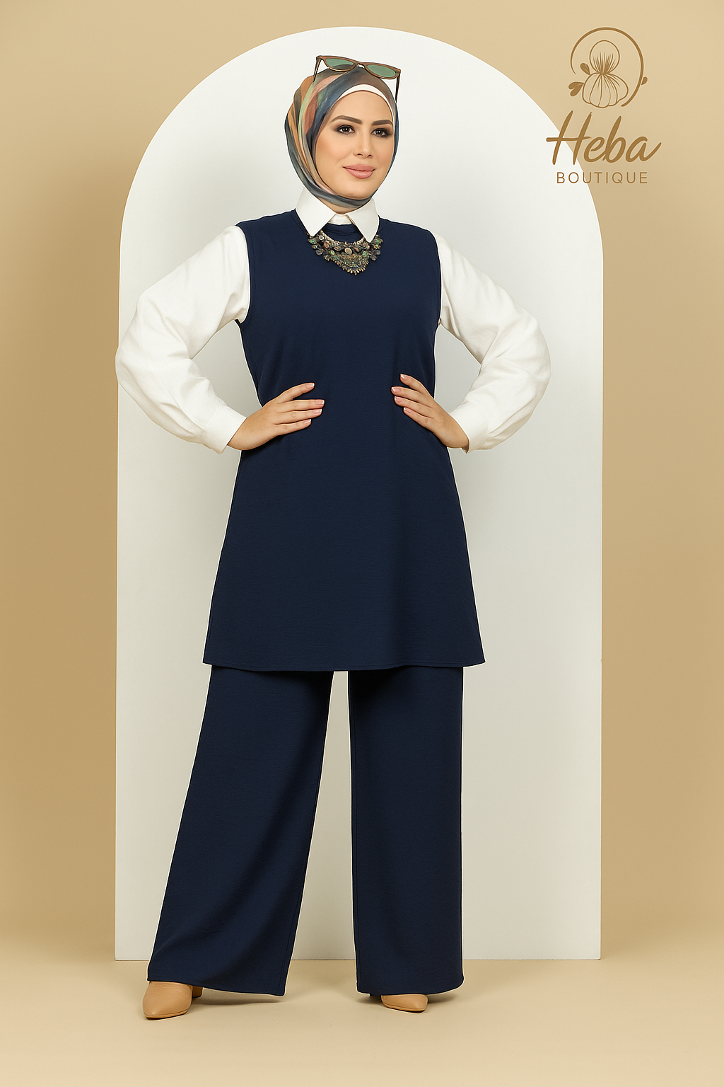 Basic Suit – Modest Tunic & Pants Set