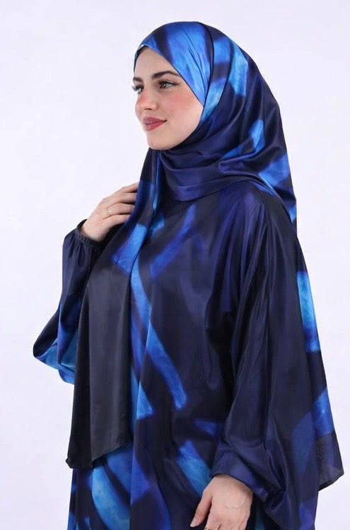Satin Free Size Isdal – Perfect for Ramadan