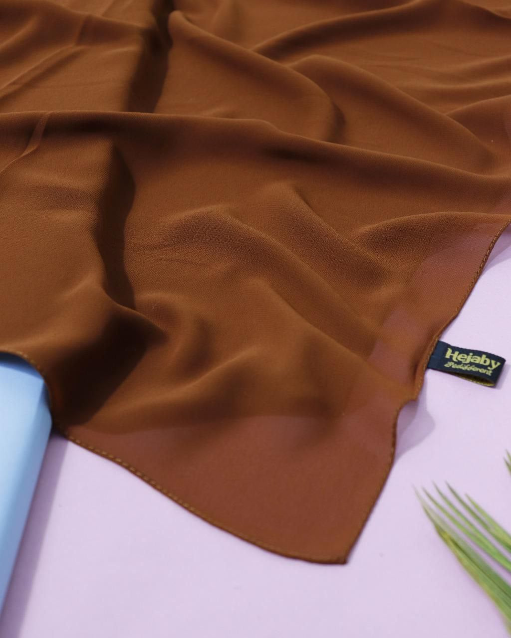 Plain Chiffon Crepe Hijab – 200×70 cm