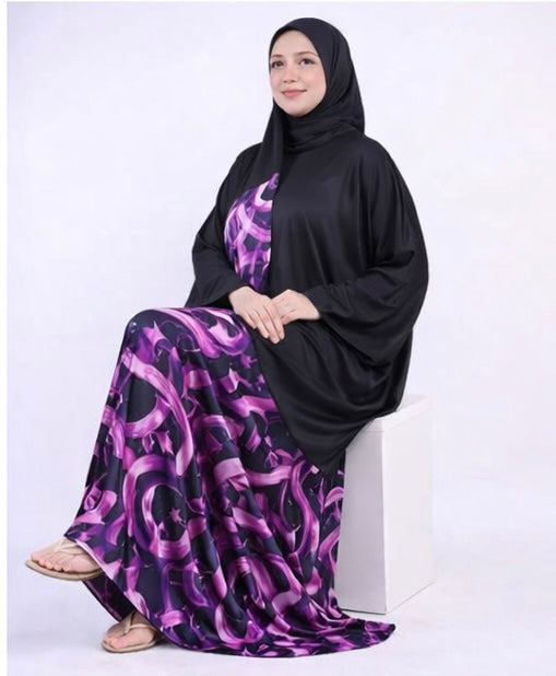 Satin Free Size Isdal – Perfect for Ramadan