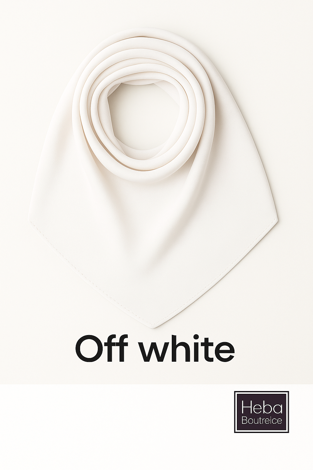 Plain Chiffon Crepe Hijab – 200×70 cm