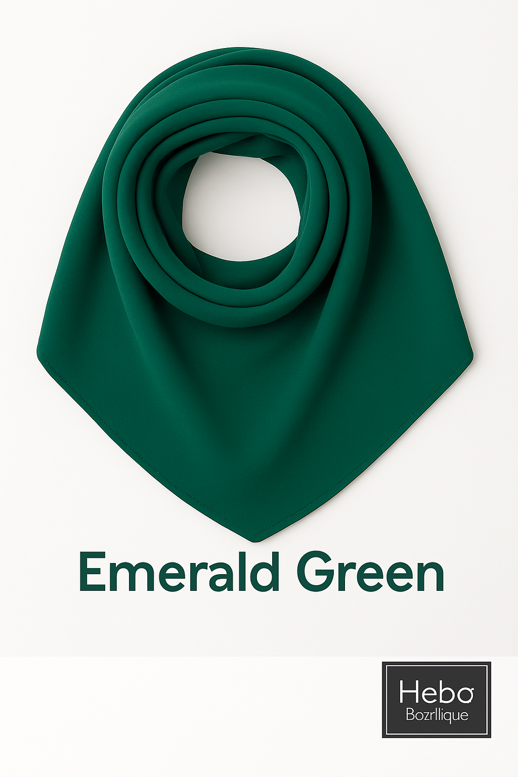Plain Chiffon Crepe Hijab – 200×70 cm