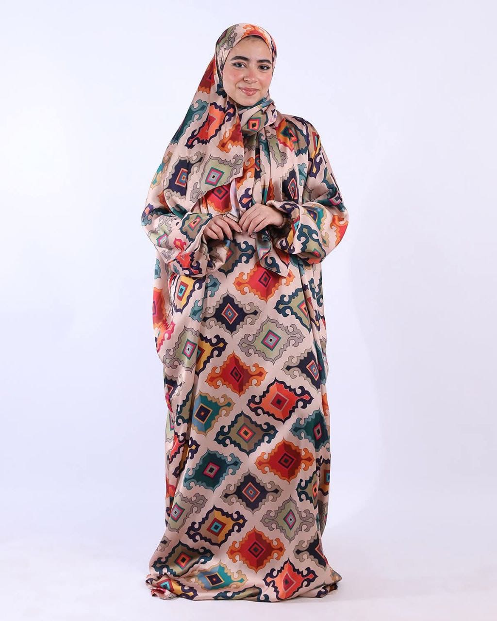 Satin Free Size Isdal – Perfect for Ramadan