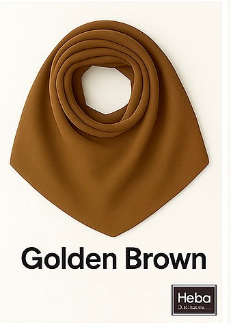 Plain Chiffon Crepe Hijab – 200×70 cm