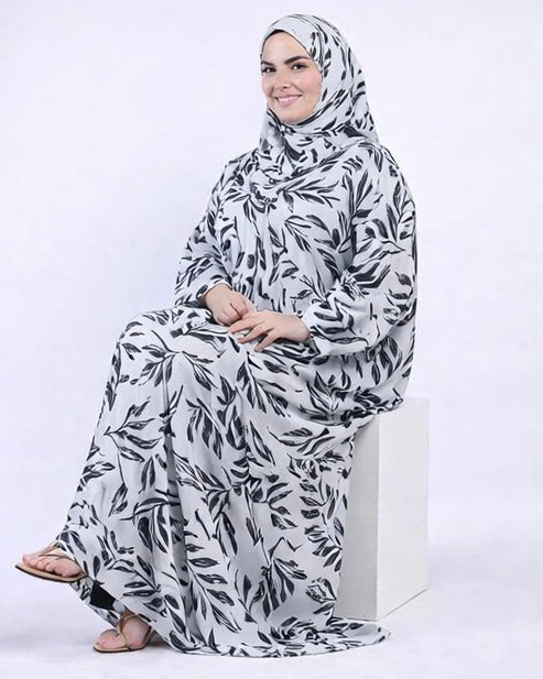 Satin Free Size Isdal – Perfect for Ramadan