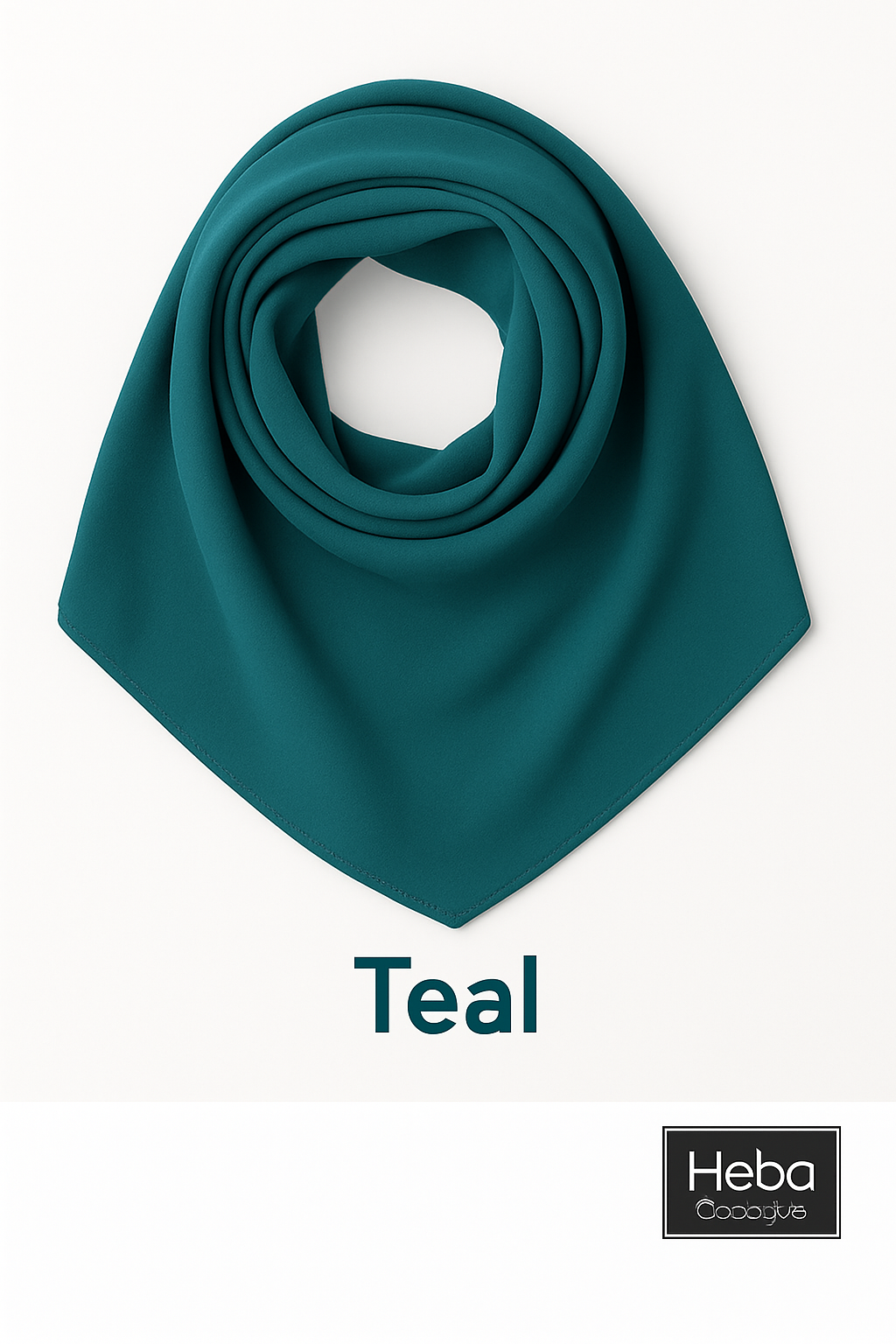 Plain Chiffon Crepe Hijab – 200×70 cm