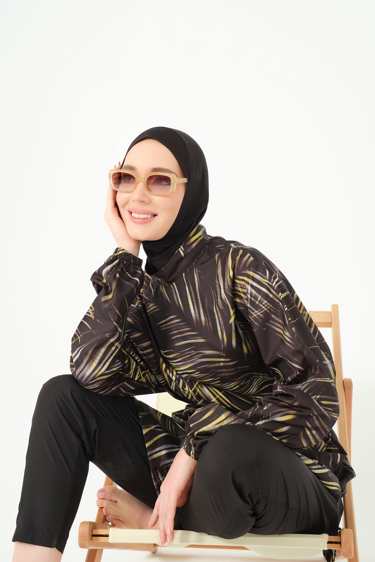 ✅ Hijab Modest Swimwear Set – Quick-Dry & Lightweight