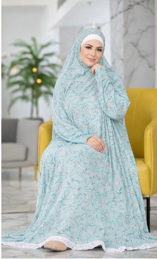Long Cotton Khimar (Free Size Heba Boutique