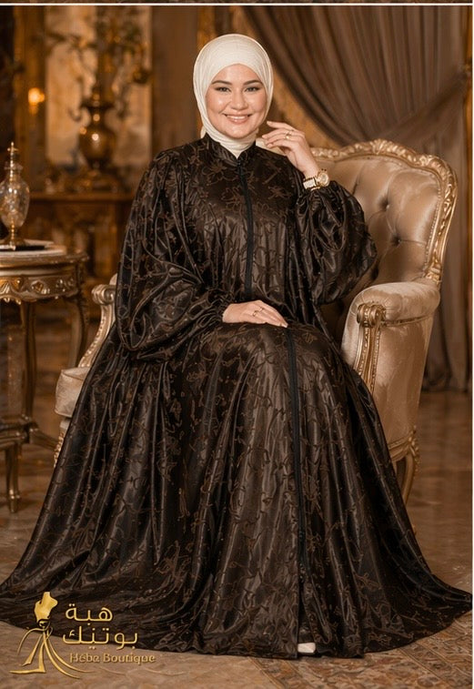 Asinat Abaya – Premium Indonesian Silk | Free Size Heba Boutique