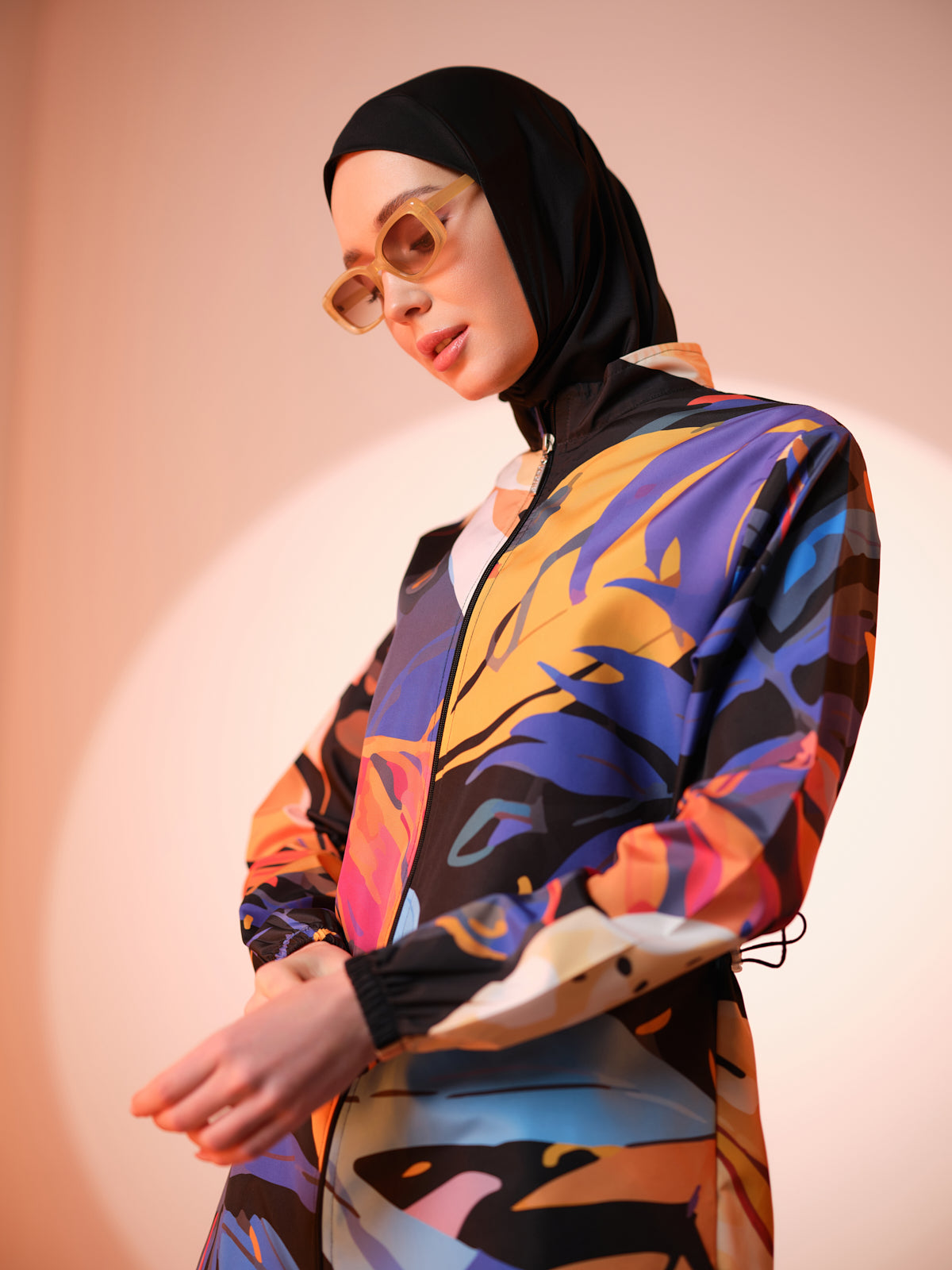 Colorful Modest Swimwear – Lightweight & Fast-Drying Parachute Fabric