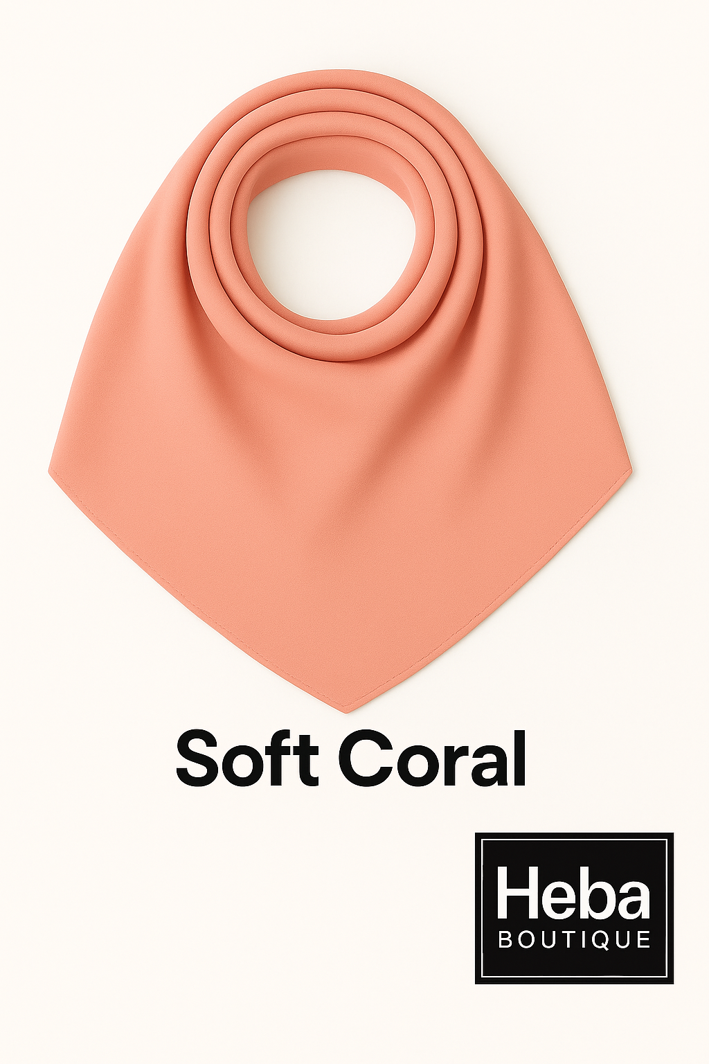 Plain Chiffon Crepe Hijab – 200×70 cm