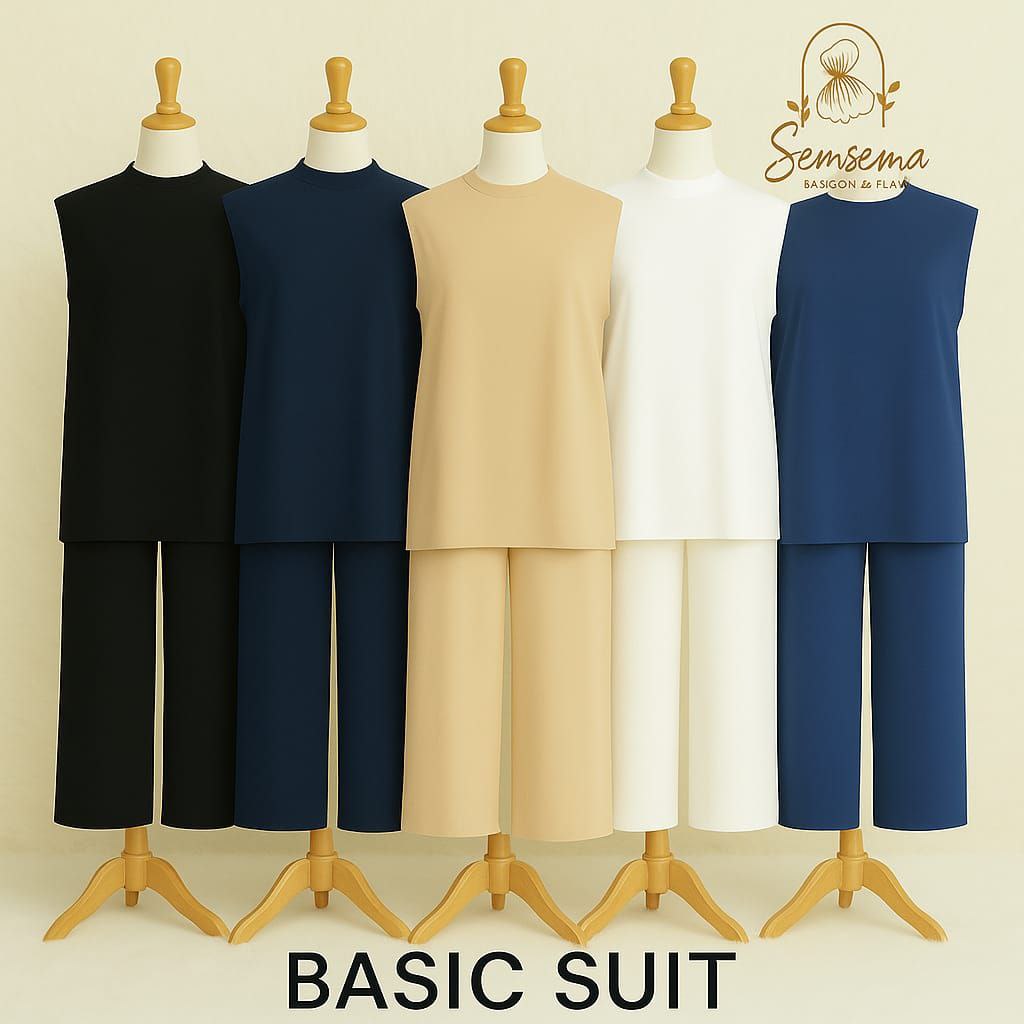 Basic Suit – Modest Tunic & Pants Set
