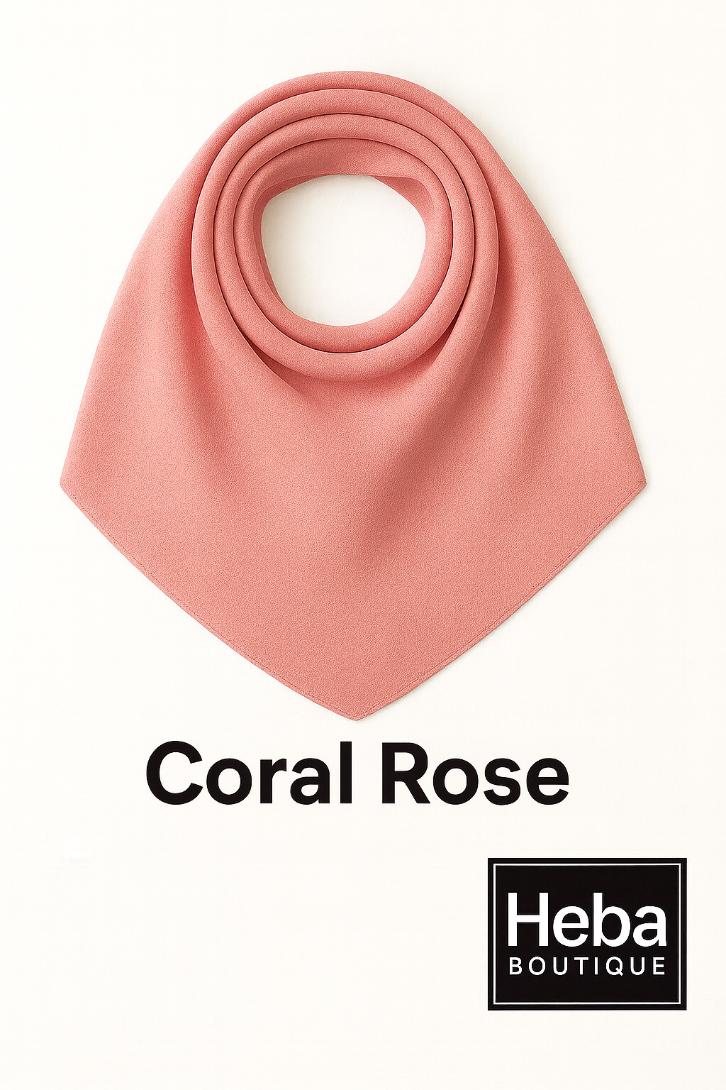 Plain Chiffon Crepe Hijab – 200×70 cm