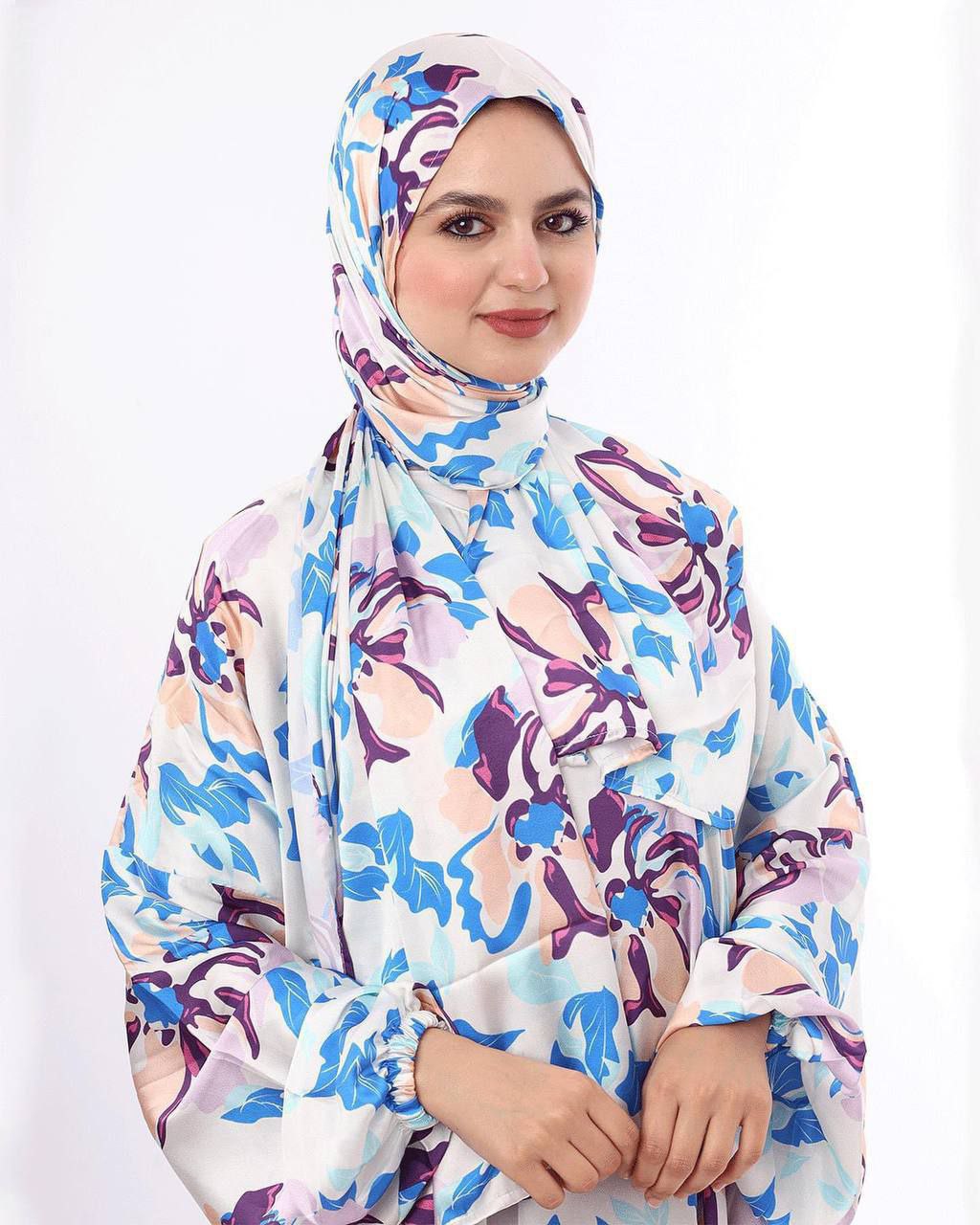 Satin Free Size Isdal – Perfect for Ramadan