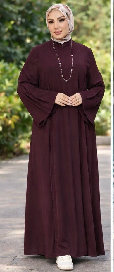 Crepe Modest Abaya – Elegant Lightweight Design