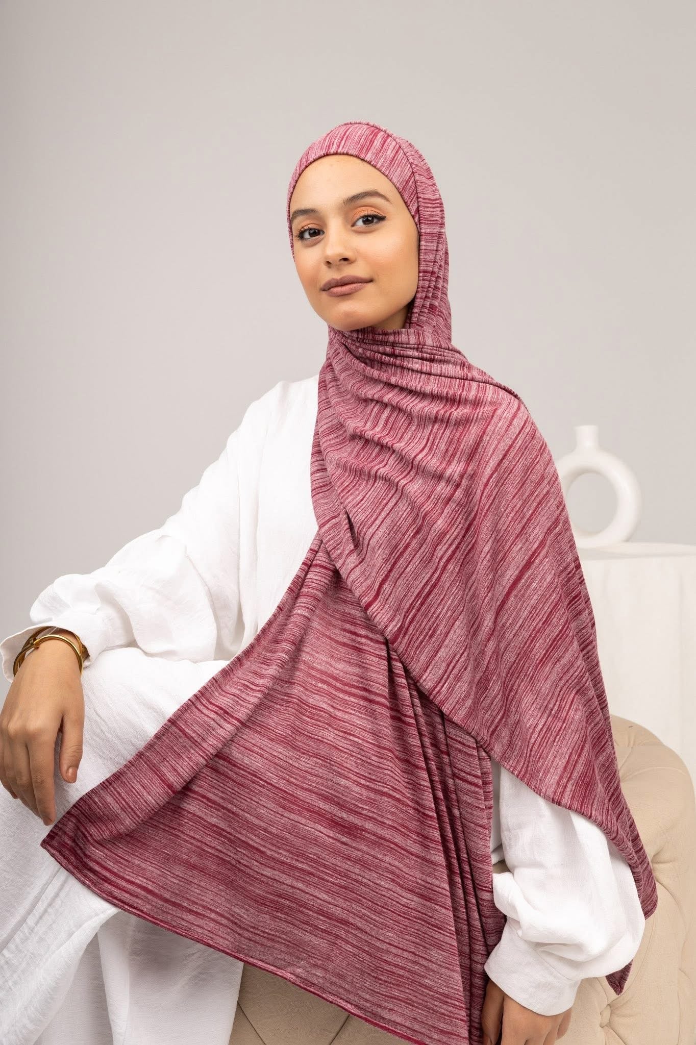 Soft Chanel Hijab with Underscarf – Le Voile Heba Boutique