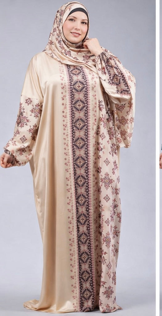 Satin Free Size Isdal – Perfect for Ramadan