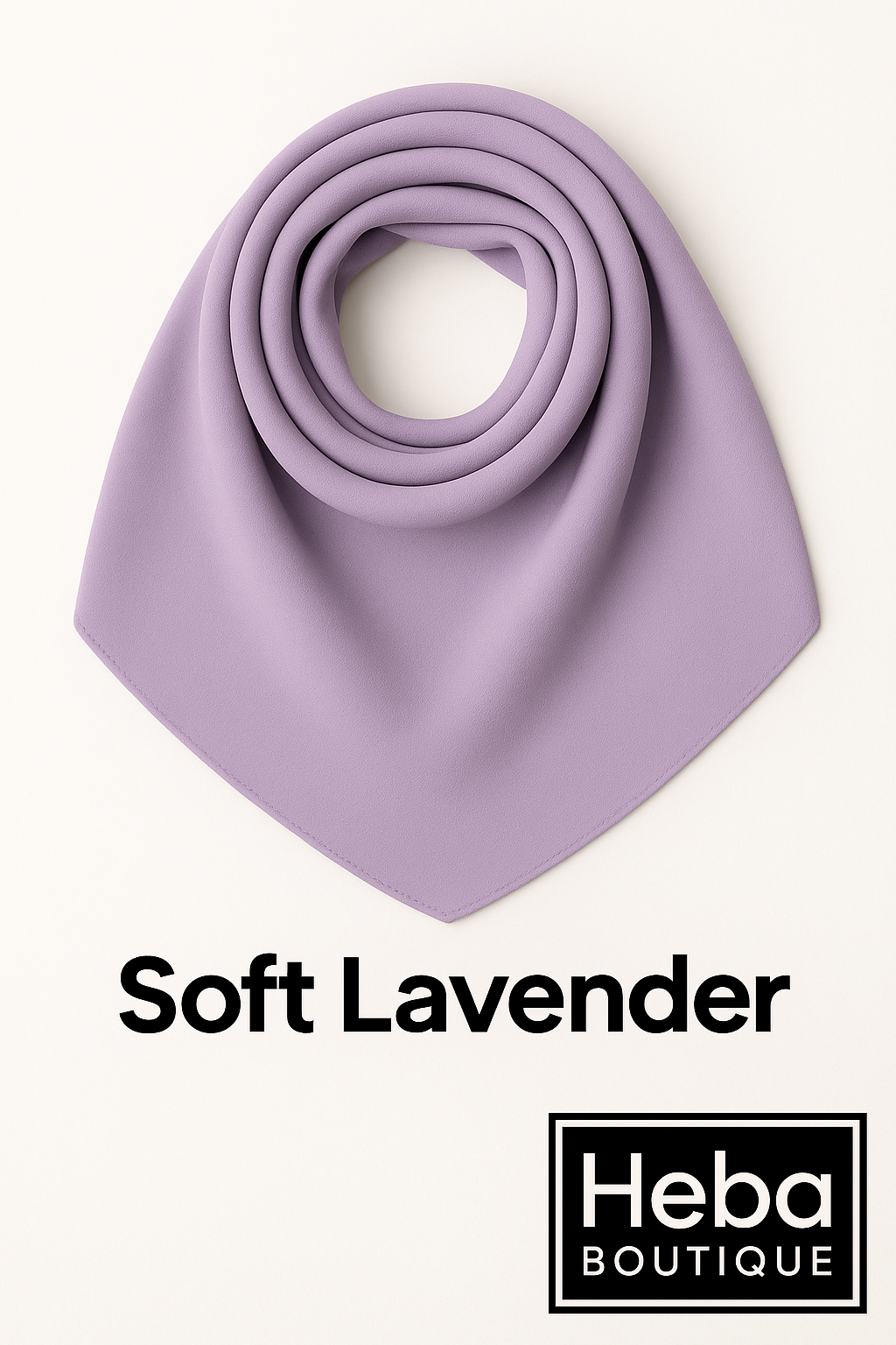 Plain Chiffon Crepe Hijab – 200×70 cm