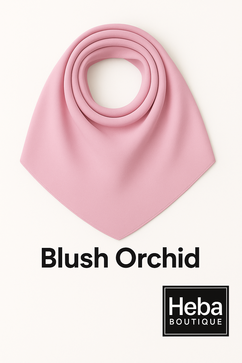 Plain Chiffon Crepe Hijab – 200×70 cm