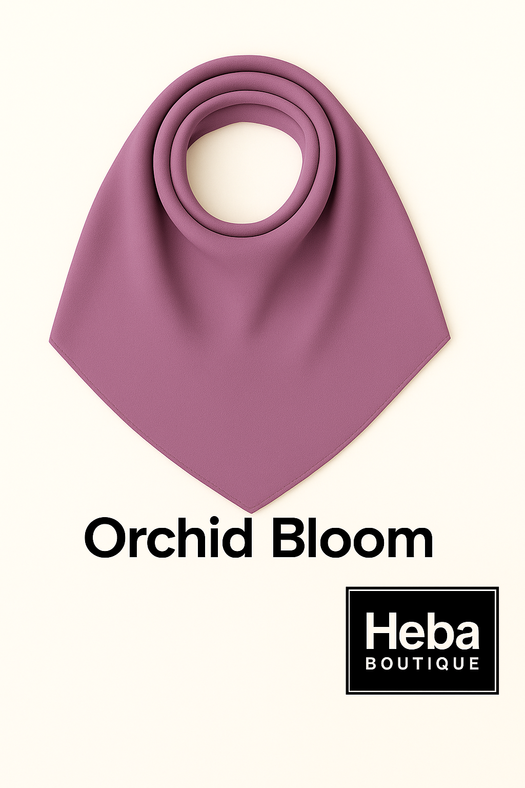 Plain Chiffon Crepe Hijab – 200×70 cm