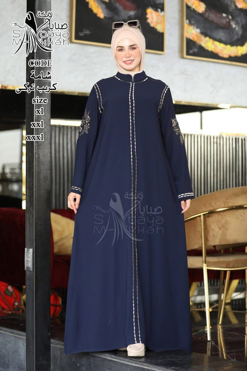 Abaya – Plus Size Modest Dress | Crepe Fabric