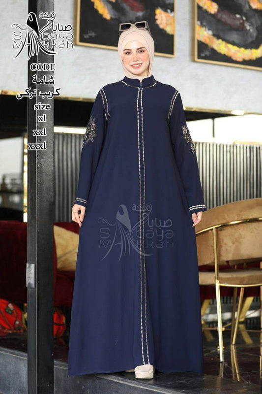 Abaya – Plus Size Modest Dress | Crepe Fabric