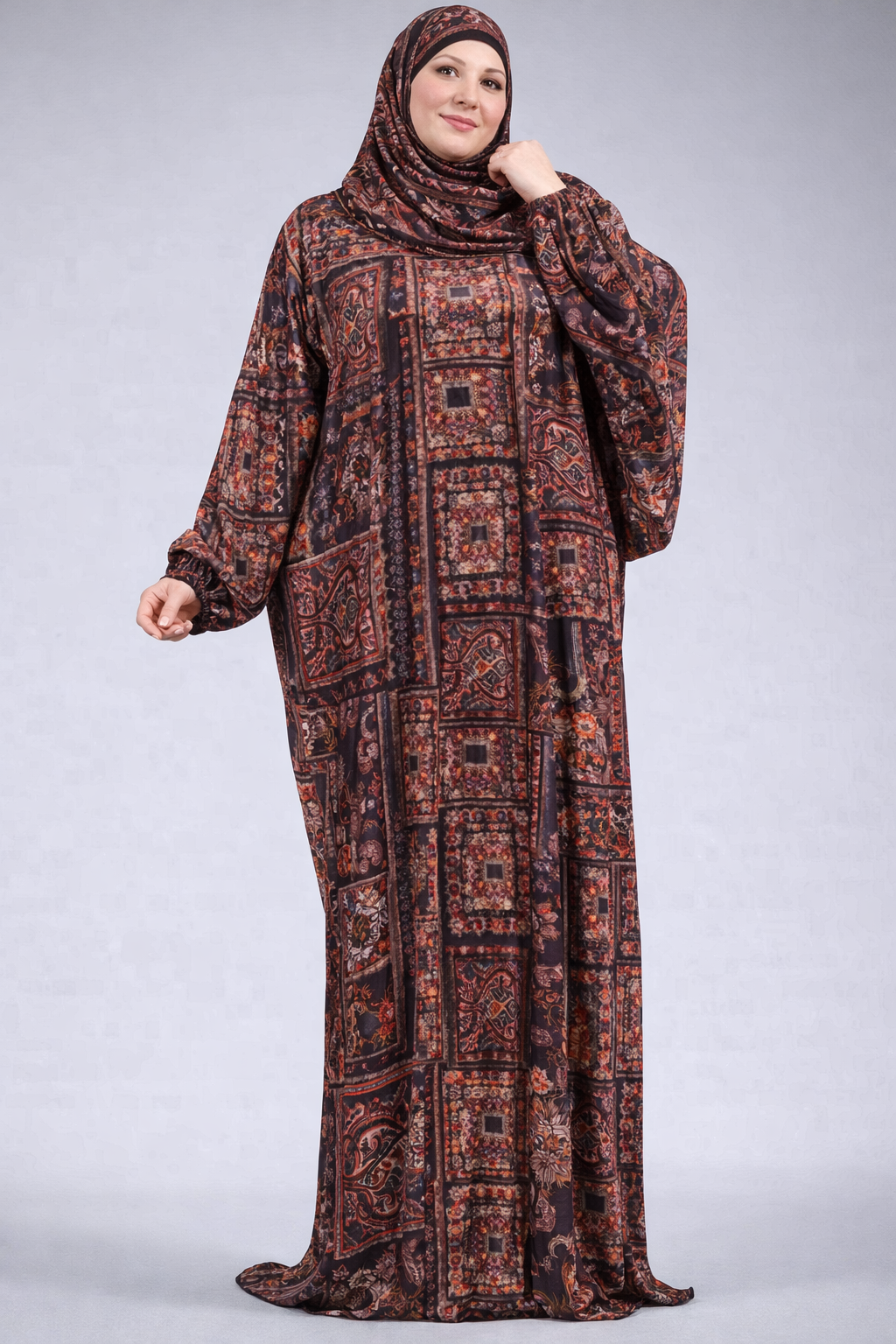 Satin Free Size Isdal – Perfect for Ramadan