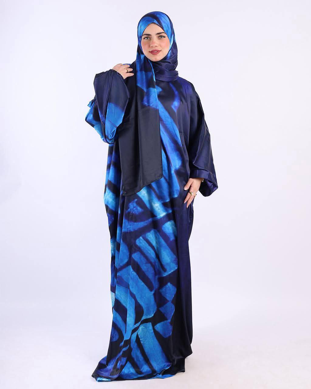 Satin Free Size Isdal – Perfect for Ramadan