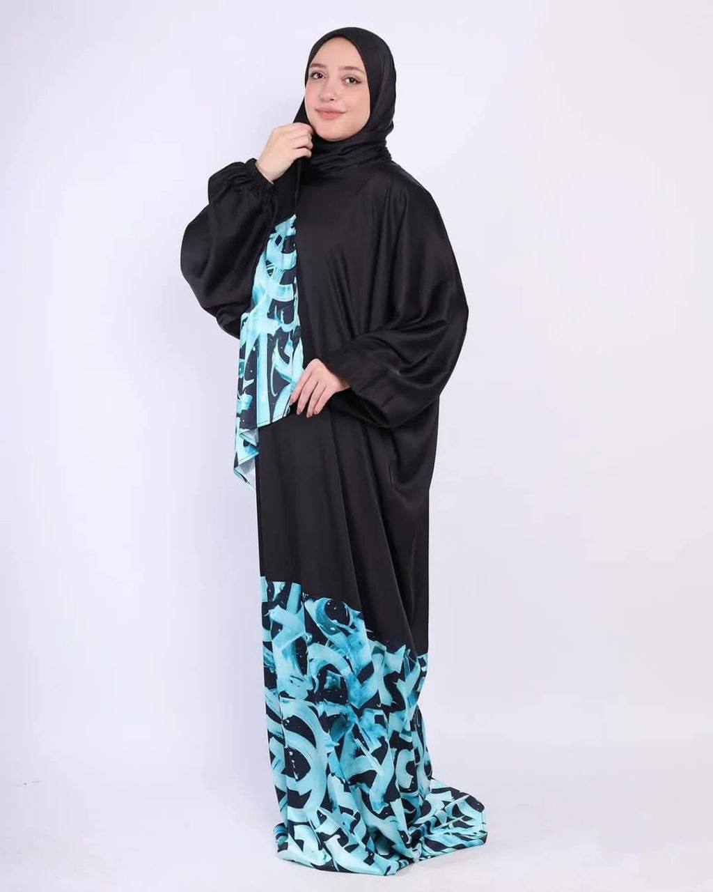 Satin Free Size Isdal – Perfect for Ramadan