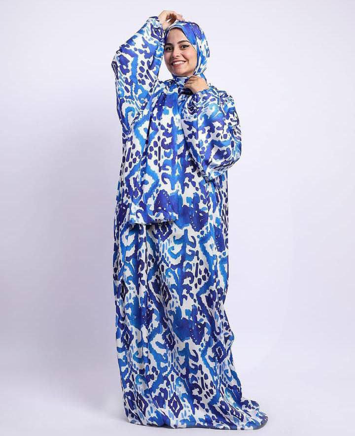 Satin Free Size Isdal – Perfect for Ramadan