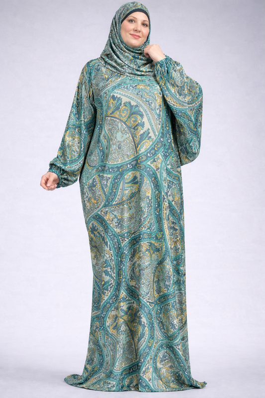 Satin Free Size Isdal – Perfect for Ramadan